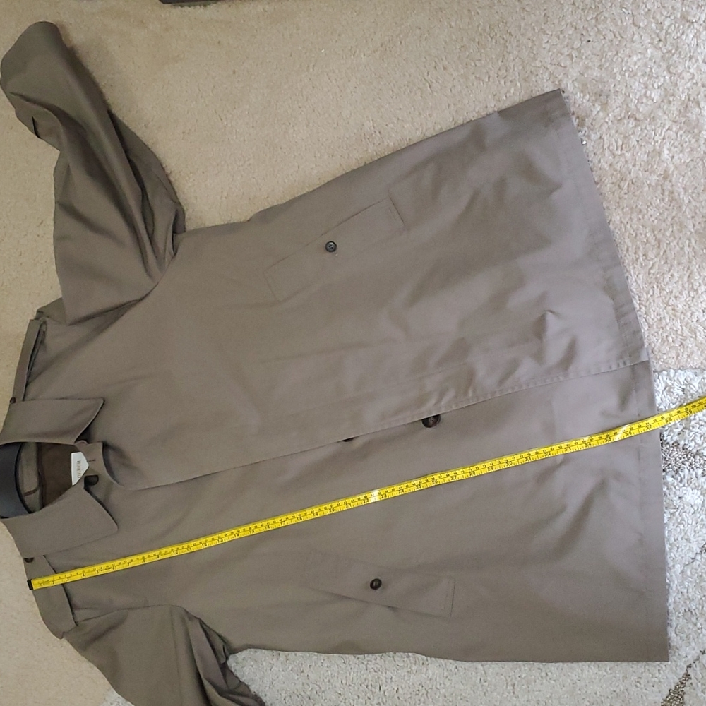 Men's Vintage London Fog Meade Short Trench Coat - Picture 11 of 12